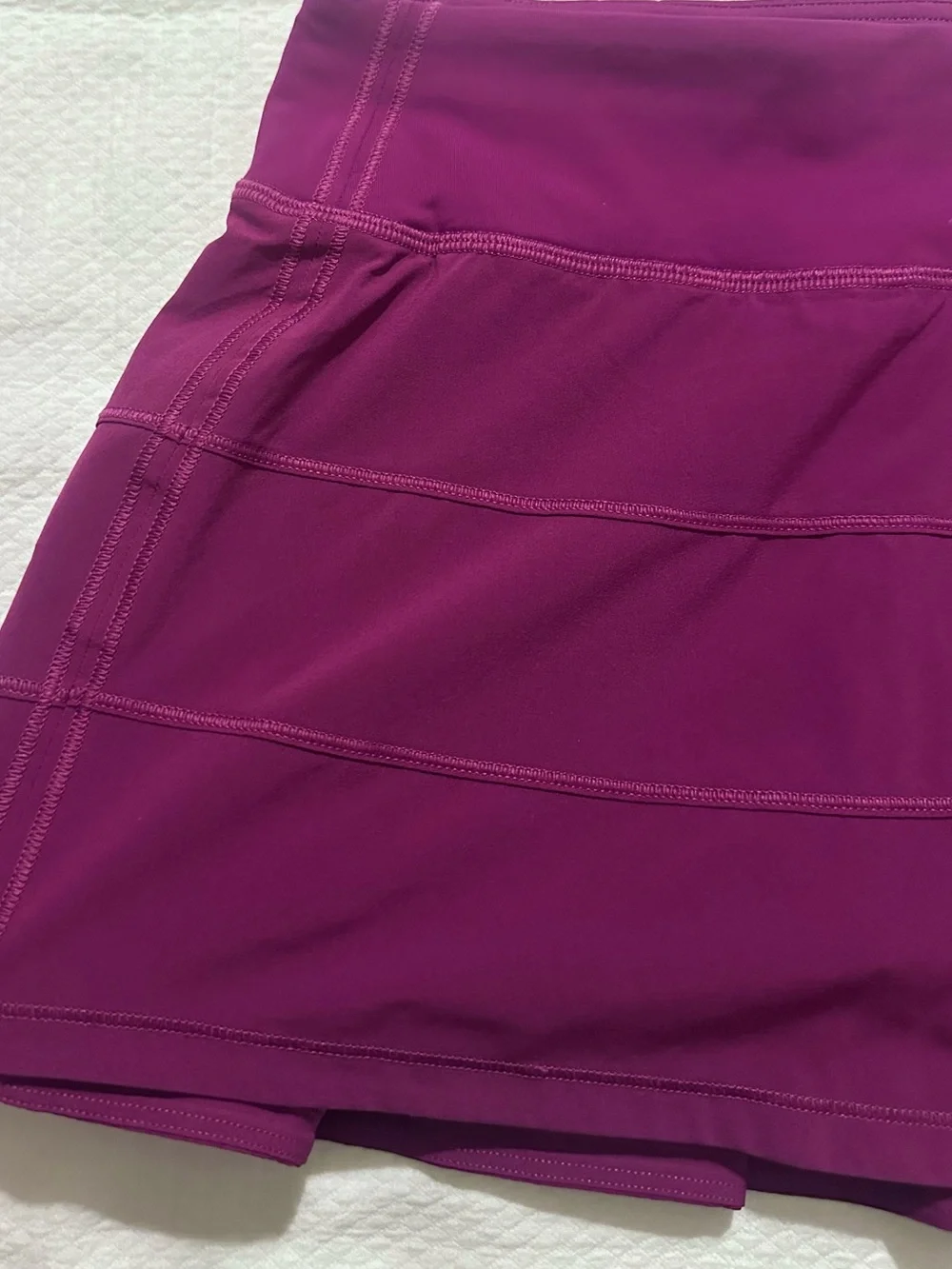 Lululemon Pace Rival Skirt (Regular) in Deep Fuschia SZ 2